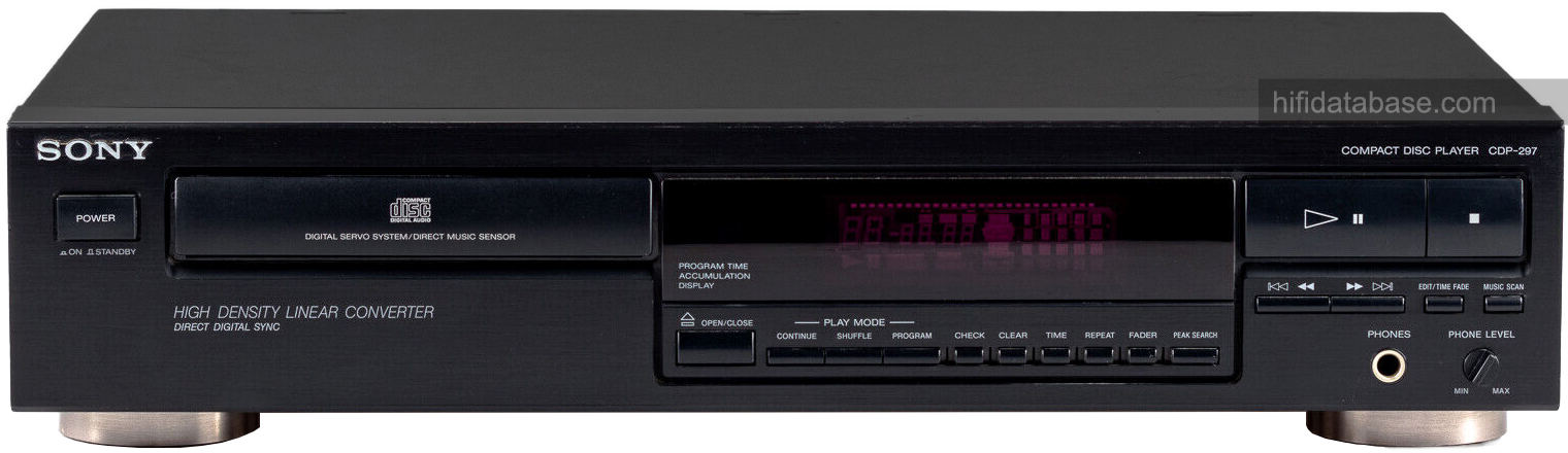 Sony Cdp Hi Fi Database Cd Players